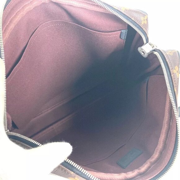 LOUIS VUITTON M52005 MonogramMacassar Porto Document Voyage PDV PM 2WAY HandBag - Picture 5 of 16